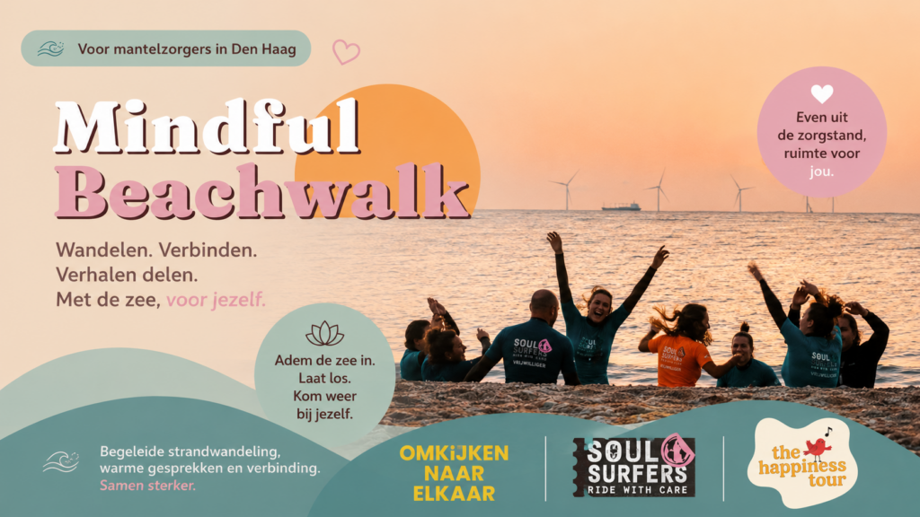 Stichting Soul Surfers doet mee aan de Haagse Mantelzorg Driedaagse!